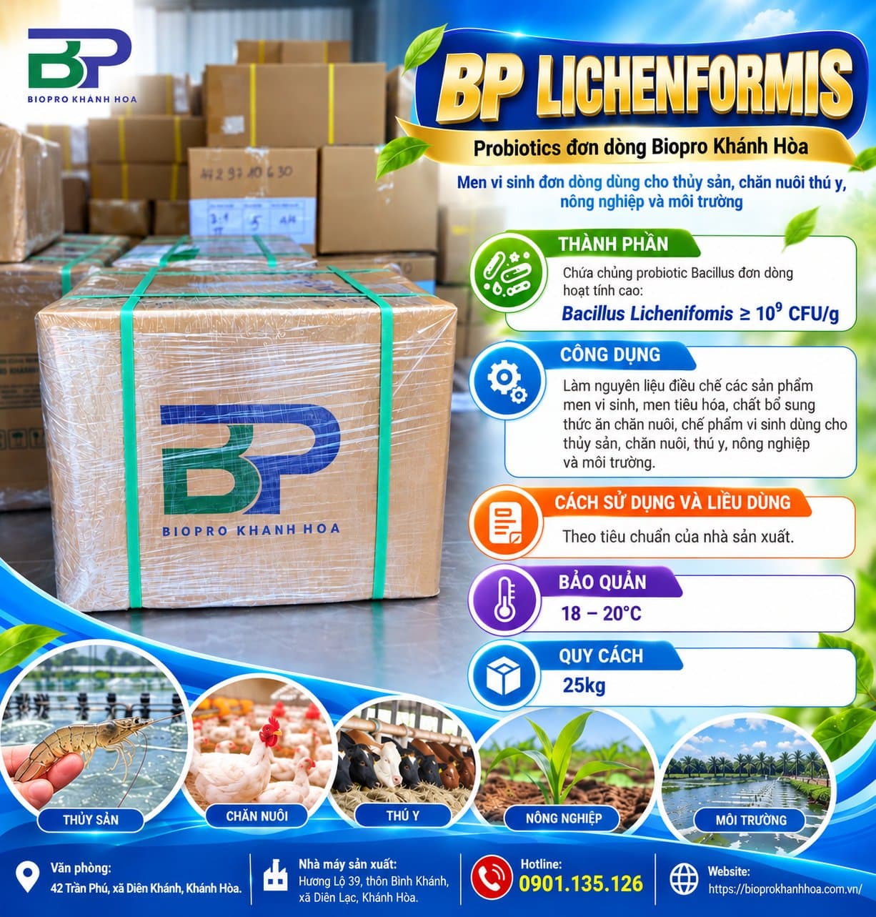 Biopro Khánh Hòa - Chuyên cung cấp nguyên liệu vi sinh và enzyme tổng hợp - ảnh 2