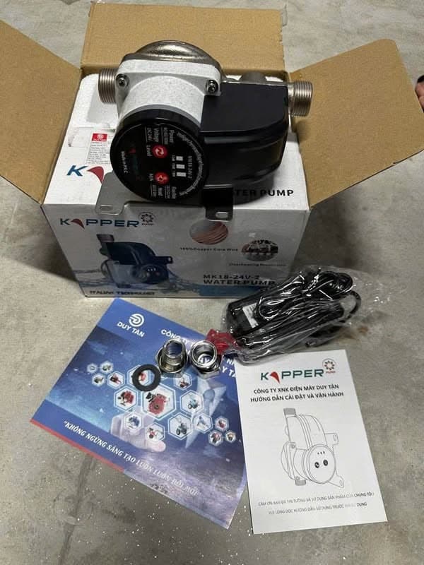Bán máy bơm tăng áp mini 650K