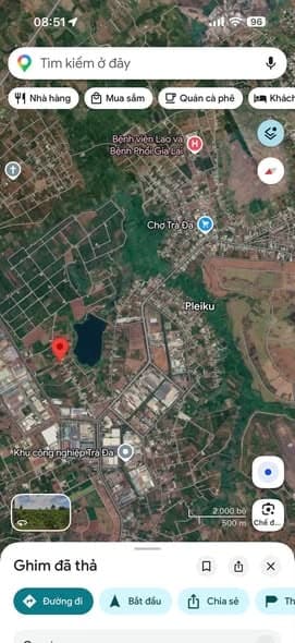 Đất 1300m² view hồ Pleiku - ảnh 3