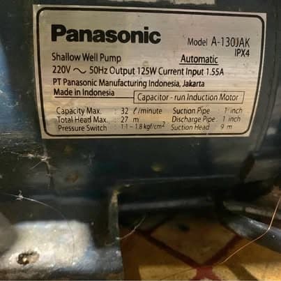 Máy bơm nước Panasonic cũ còn tốt
